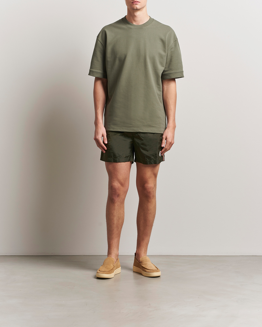 Heren | Zwembroek | Moncler | Nylon Swim Shorts Dark Green
