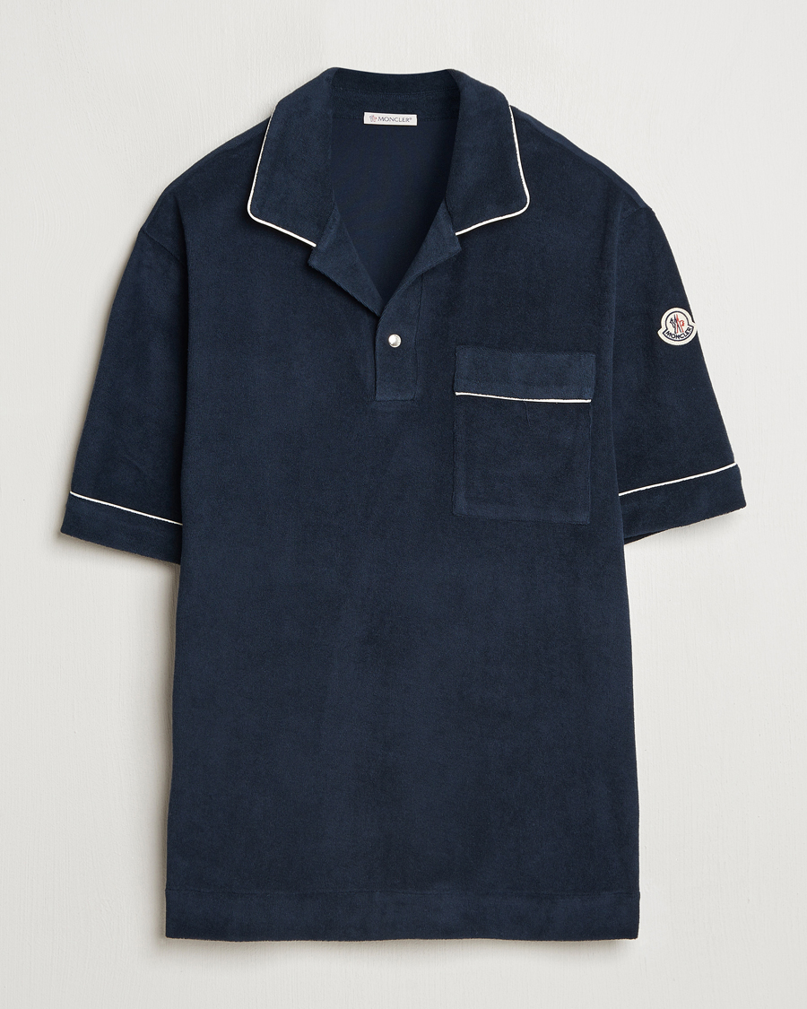 Heren | Overhemden | Moncler | Camp Shirt Navy
