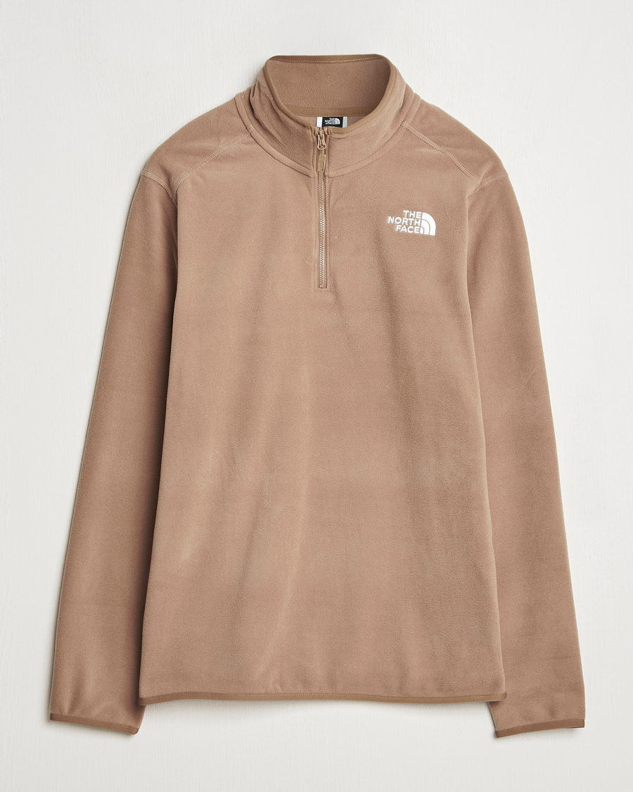 Heren | Truien | The North Face | Glacier 1/4 Zip Fleece Latte