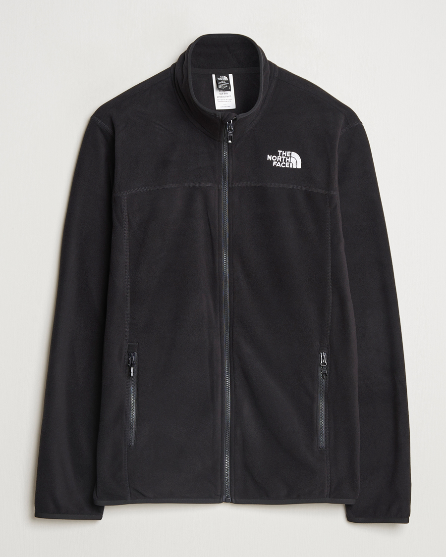 Heren | Truien | The North Face | Glacier Full Zip Fleece Black