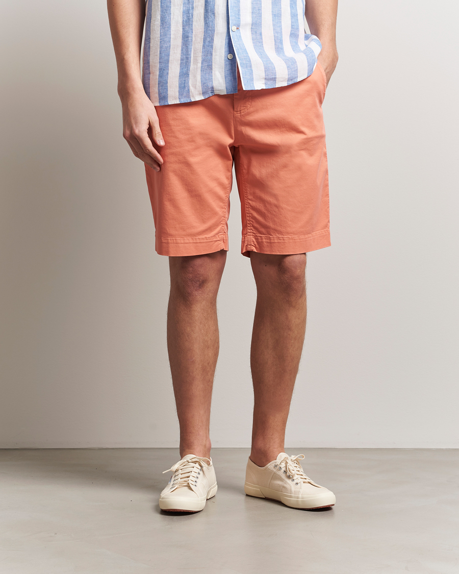 Heren | Korte broek | Morris | Jefferey Summer Chinos Shorts Orange