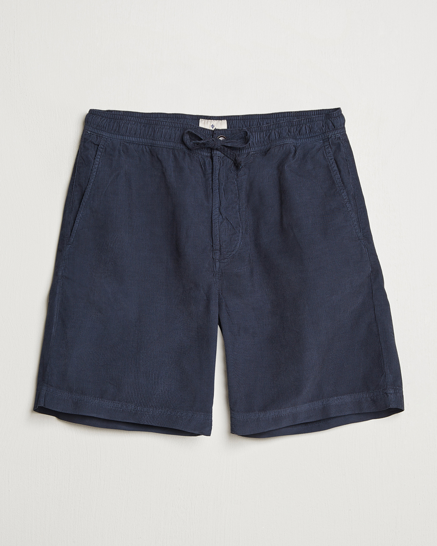 Heren | Korte broek | Morris | Fenix Corduroy Shorts Blue