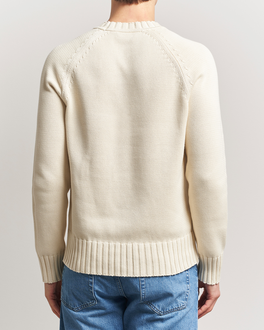 Heren | Truien | Morris | Brooks Crew O-Neck Off White