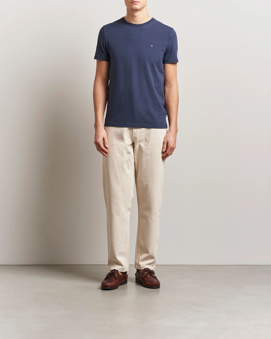 Heren | T-shirts | Morris | James T-Shirt Dark Blue