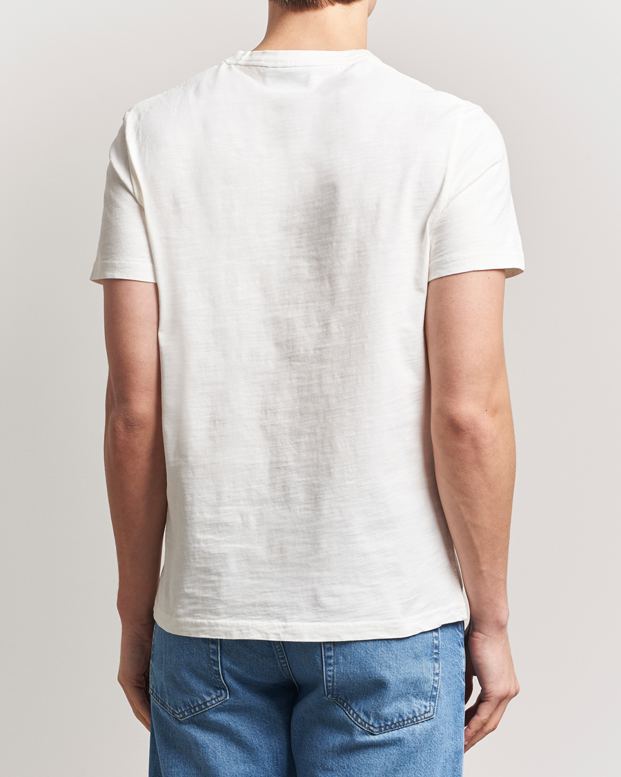 Heren | T-shirts | Morris | Watson Slub T-Shirt Off White