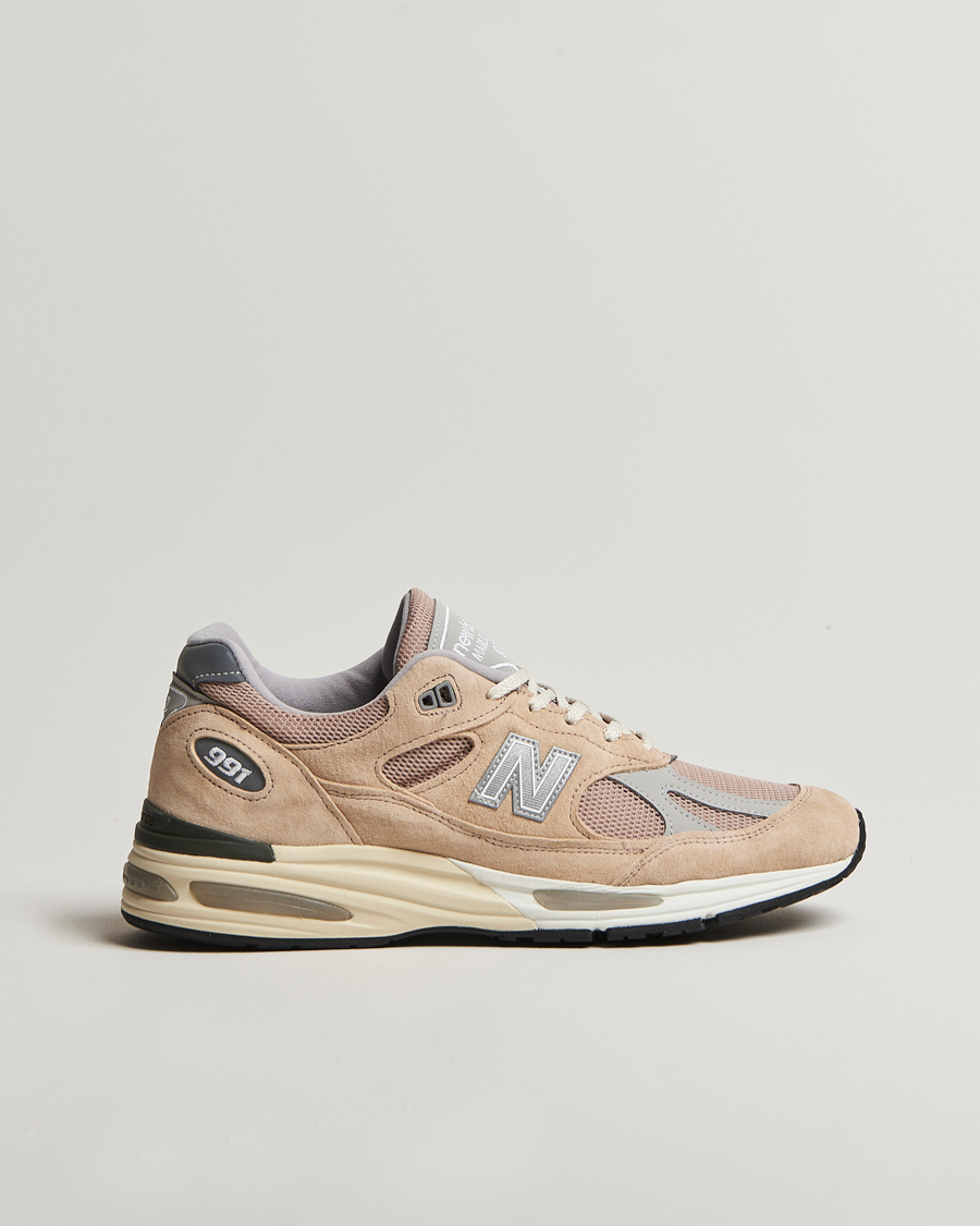 Heren | Sneakers | New Balance Made In US & UK | New Balance Made in UK 991v2 Sneakers Sand