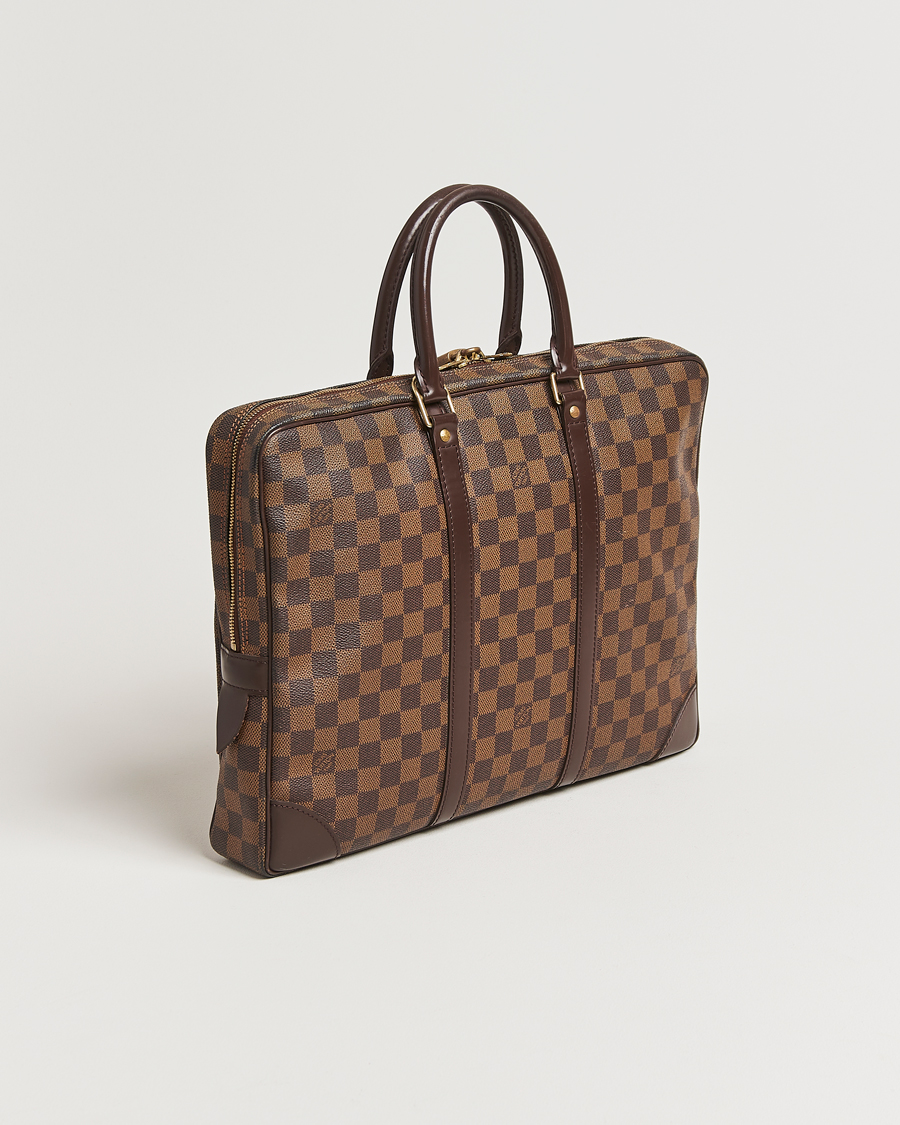 Heren | Louis Vuitton Pre-Owned Porte Documents Voyage Briefcase  | Louis Vuitton Pre-Owned | Porte Documents Voyage Briefcase 