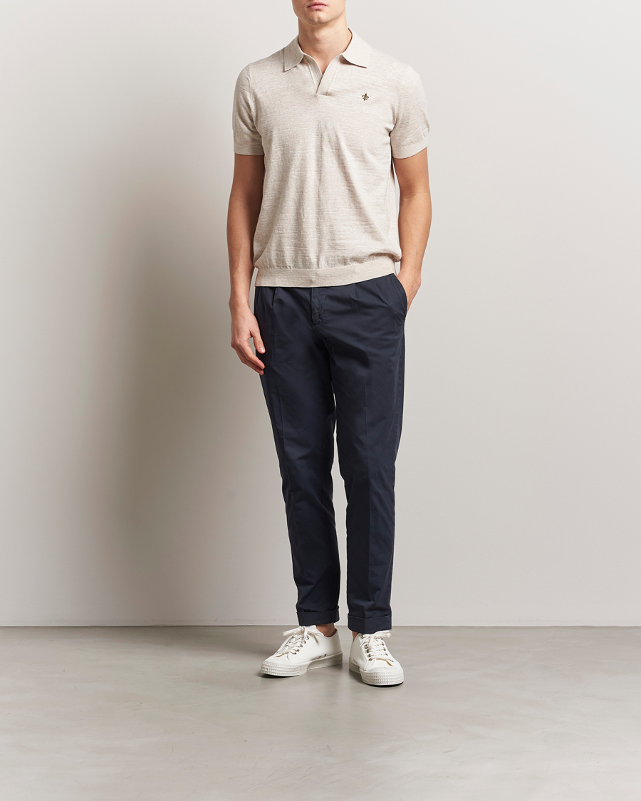 Heren | Polo's | Morris | Randall Cotton Resort Polo Khaki