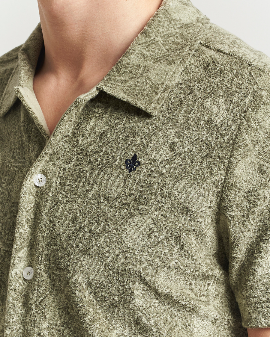 Heren | Overhemden | Morris | Shellby Terry Shirt Olive