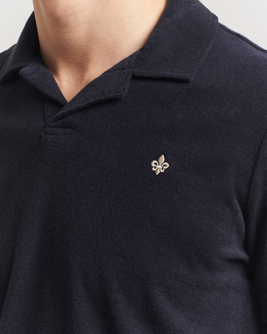 Heren | Polo's | Morris | Delon Terry Shirt Old Blue