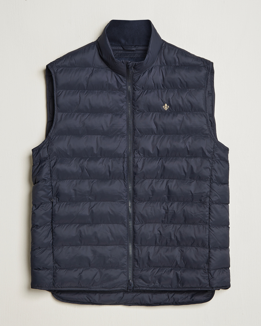 Heren | Gilets | Morris | Norfolk Liner Vest Navy