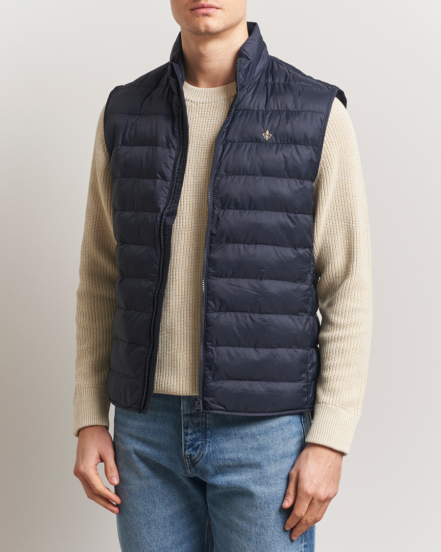 Heren | Gilets | Morris | Norfolk Liner Vest Navy