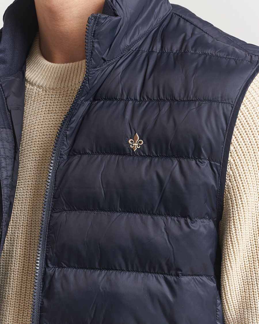 Heren | Gilets | Morris | Norfolk Liner Vest Navy