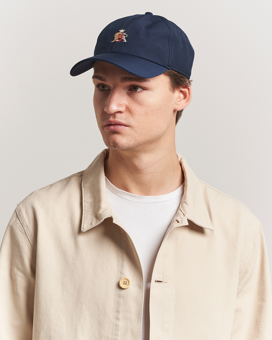 Heren | Baracuta Baracuta Cloth Baseball Cap Navy | Baracuta | Cloth Baseball Cap Navy
