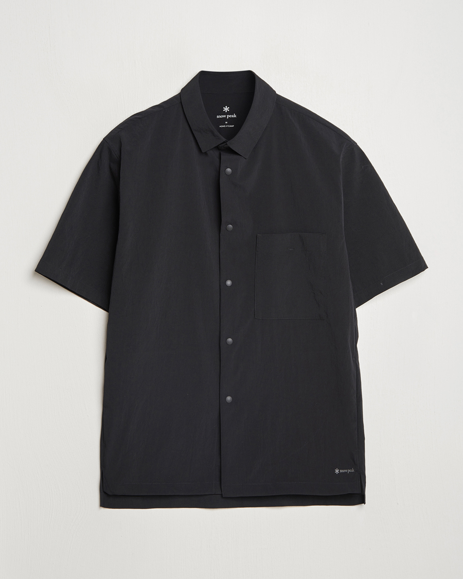 Heren | Overhemden | Snow Peak | Quick Dry Shirt Black