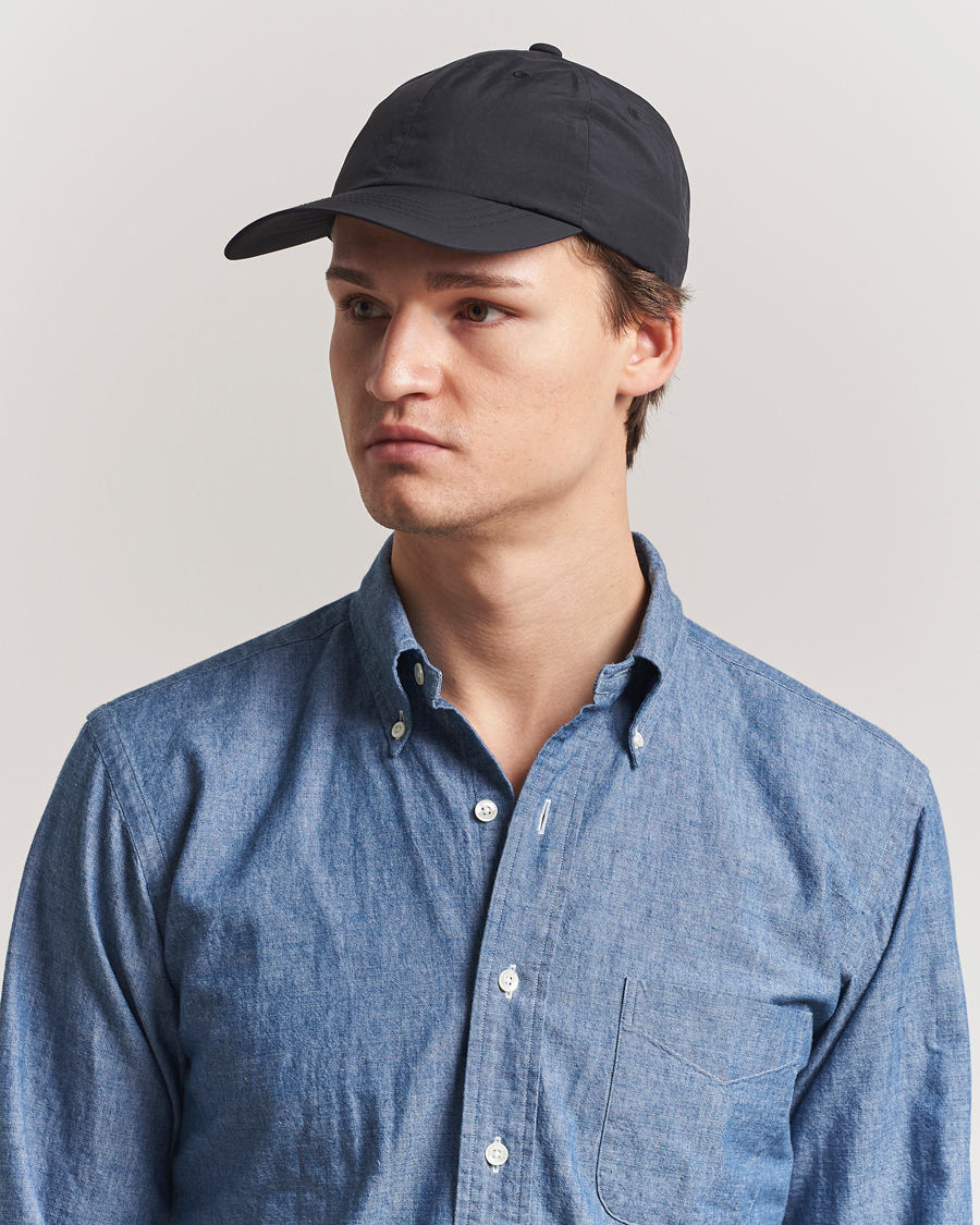 Heren | Hoeden en petten | Snow Peak | Nylon Tussah Cap Black