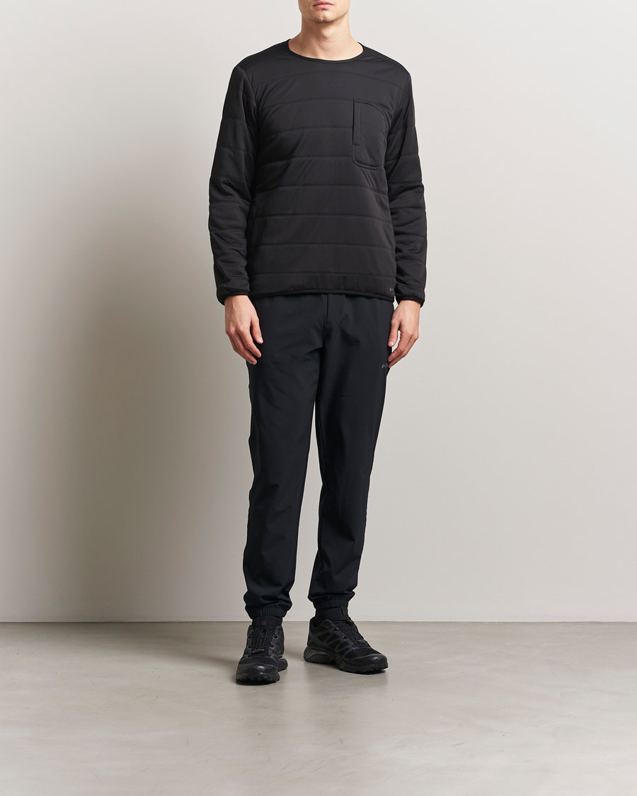 Heren | Truien | Snow Peak | Flexible Insulated Pullover Black