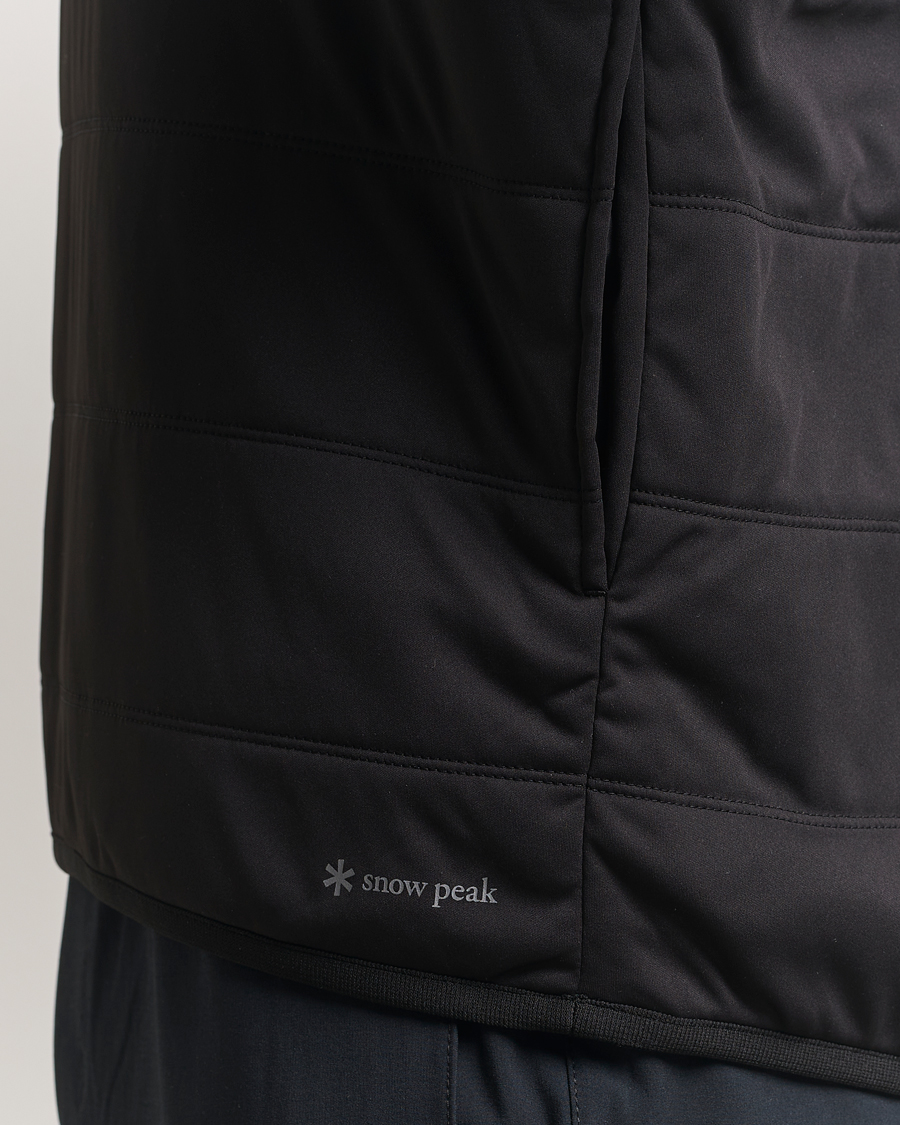 Heren | Truien | Snow Peak | Flexible Insulated Pullover Black