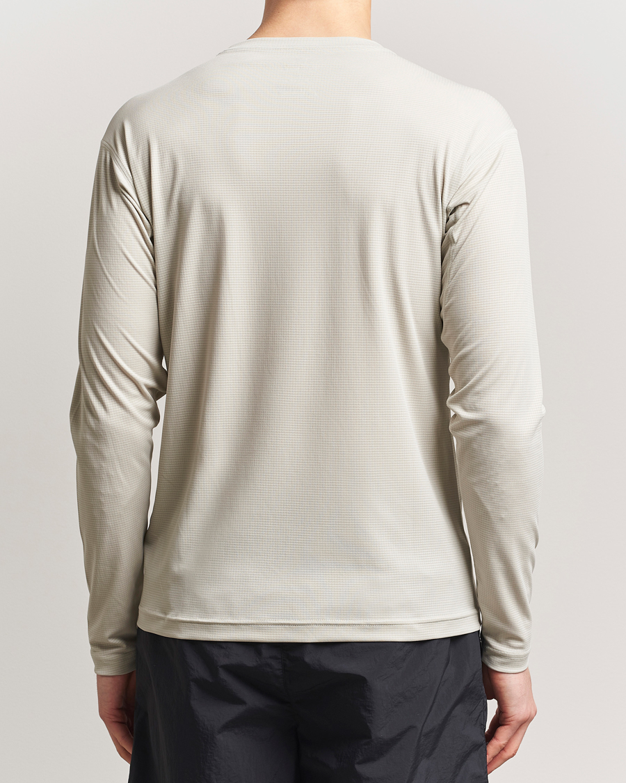 Heren | T-shirts | Snow Peak | Power Dry Long Sleeve T-Shirt Ivory