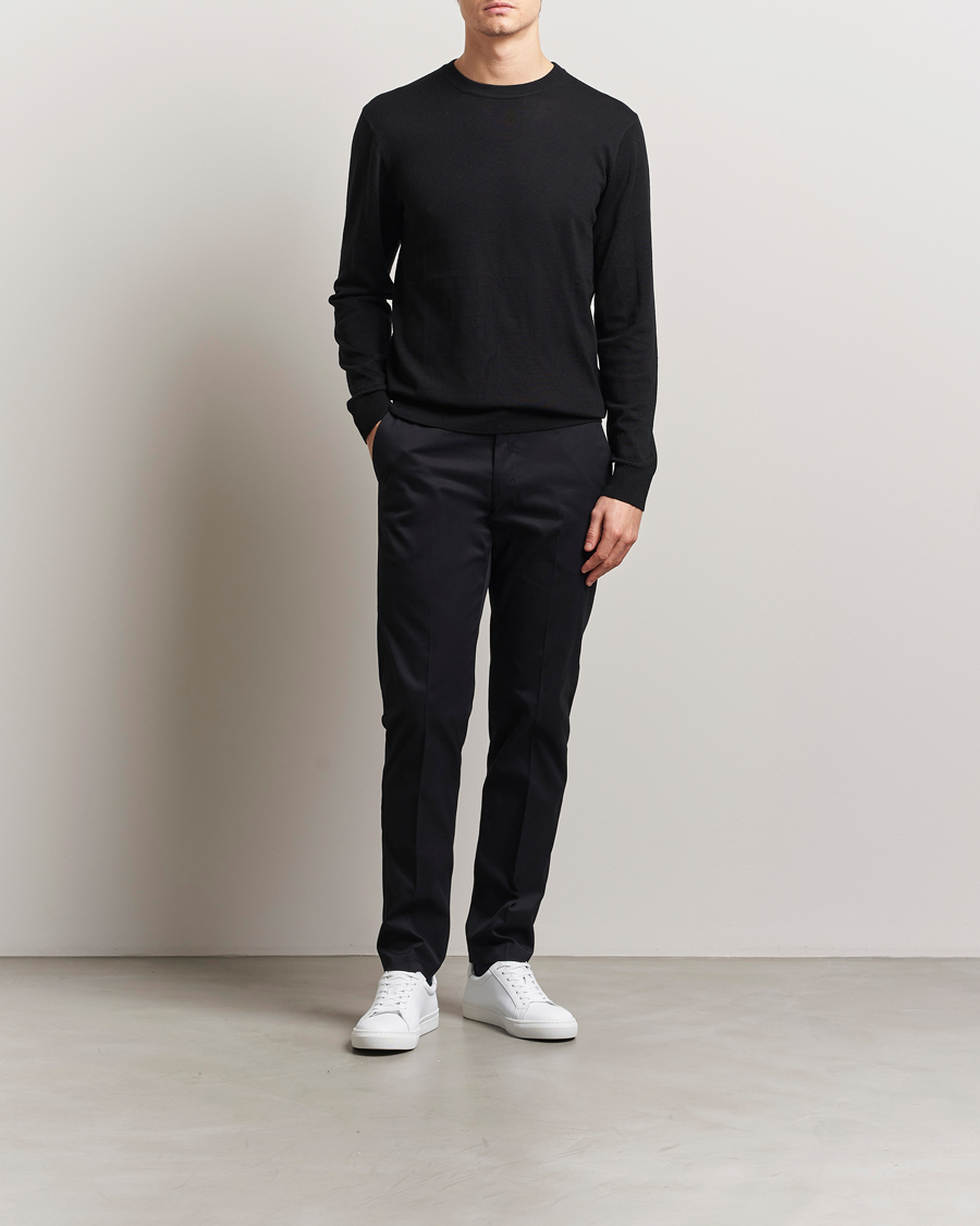 Heren | Broeken | Tiger of Sweden | Tenuta Cotton Chinos Black