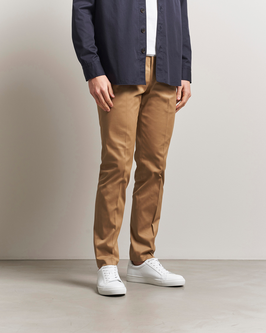 Heren | Broeken | Tiger of Sweden | Tenuta Cotton Chinos Beige