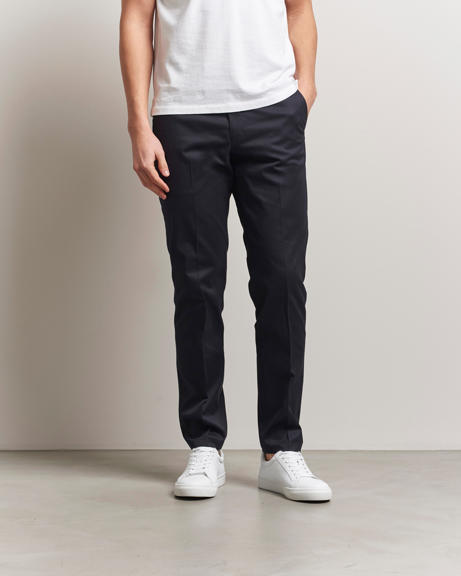 Heren | Broeken | Tiger of Sweden | Tenuta Cotton Chinos Light Ink