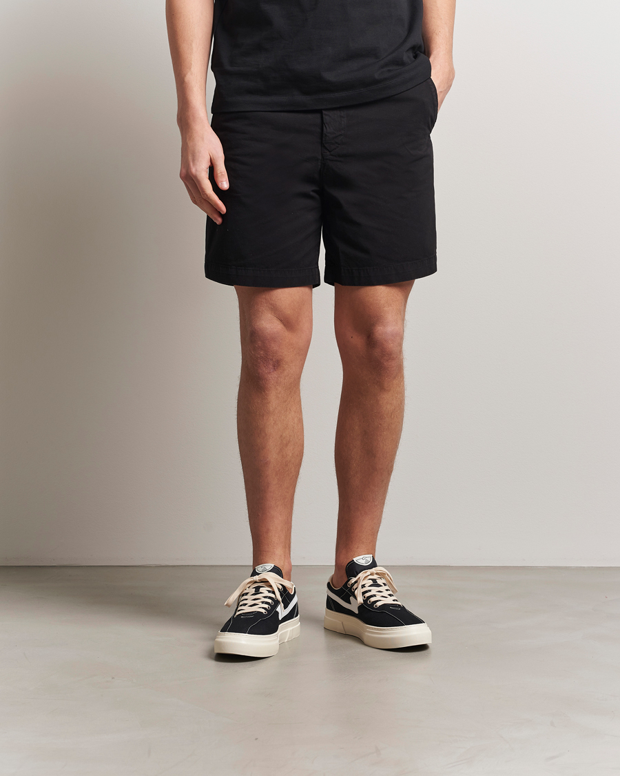 Heren | Sneakers | Stepney Workers Club | Dellow S-Strike Cupsole Canvas Sneaker Black/White