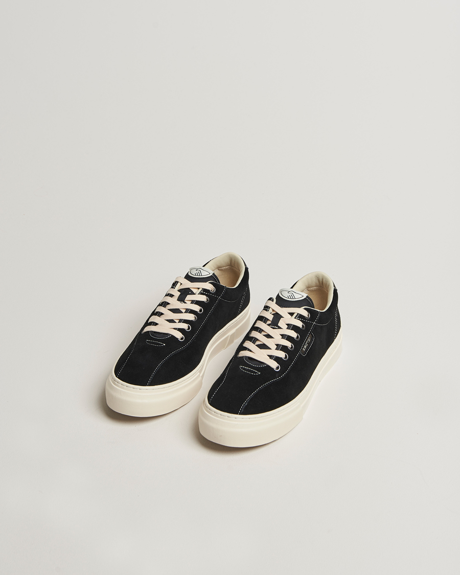 Heren | Sneakers | Stepney Workers Club | Dellow 02 Cupsole Suede Sneaker Black