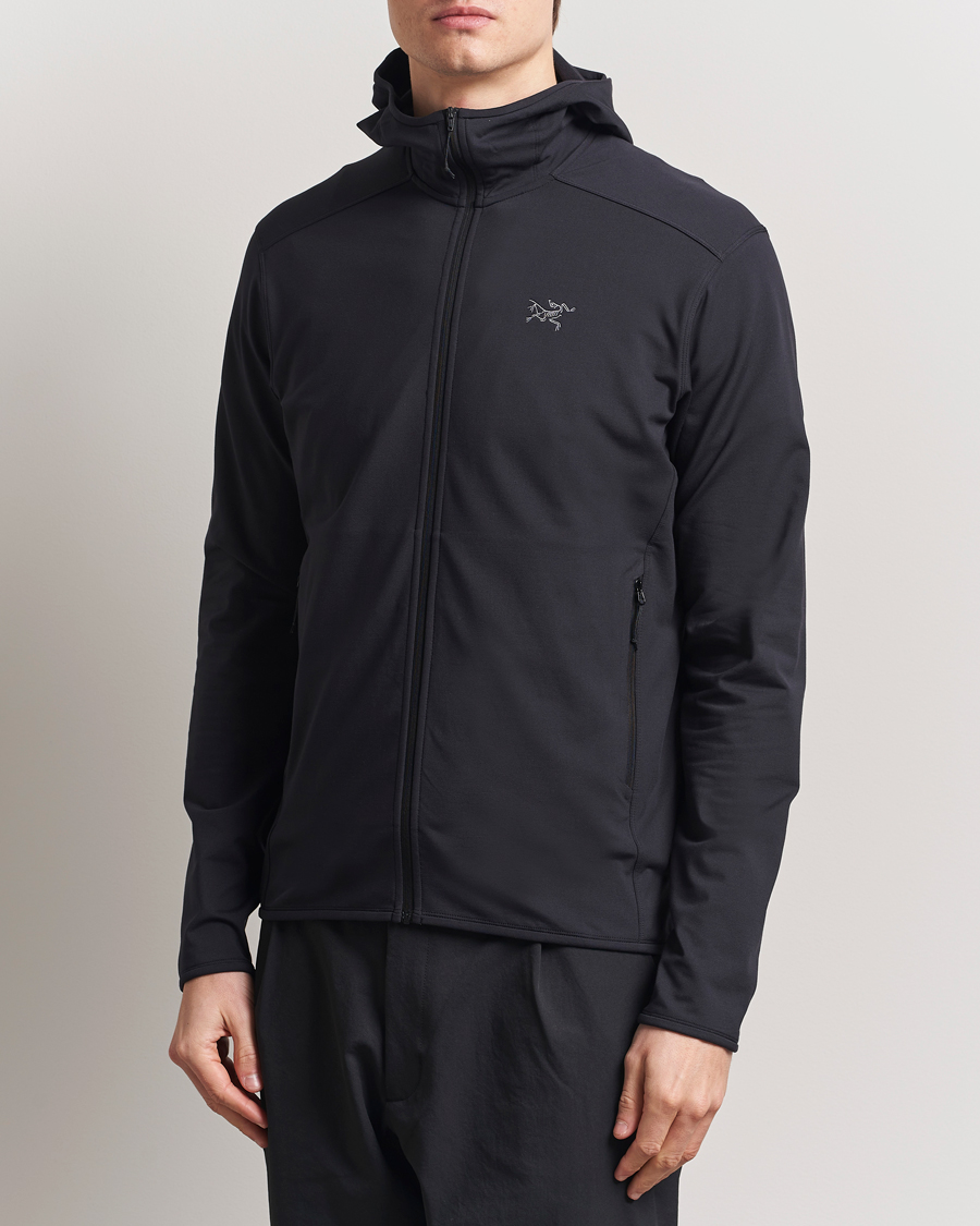 Heren | Truien | Arc'teryx | Kyanite Lightweight Full Zip Hoodie Black