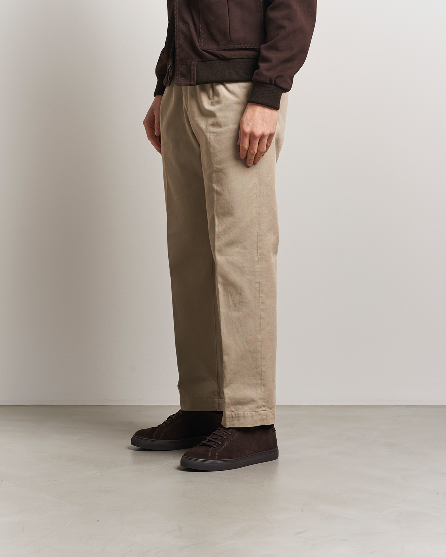 Heren | Sneakers | Myrqvist | Oaxen Monochrome II Sneaker Dark Brown Suede