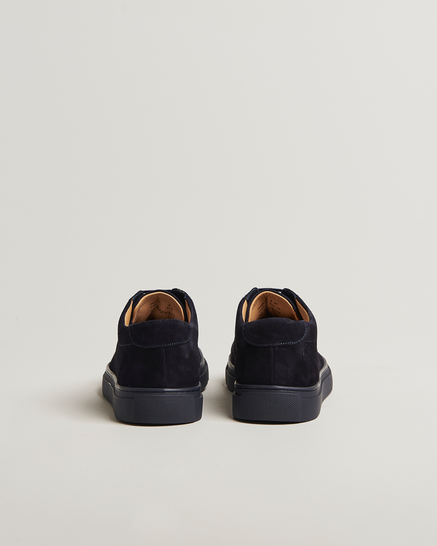 Heren | Sneakers | Myrqvist | Oaxen Monochrome II Sneaker Navy Suede