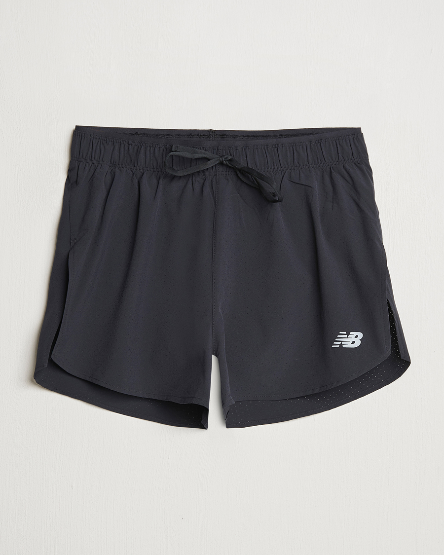 Heren | Korte broek | New Balance Running | Split Shorts Black