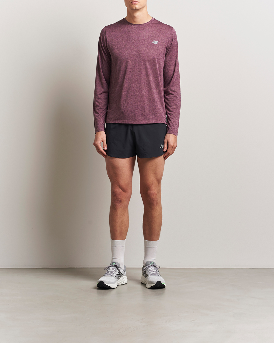 Heren | Korte broek | New Balance Running | Split Shorts Black