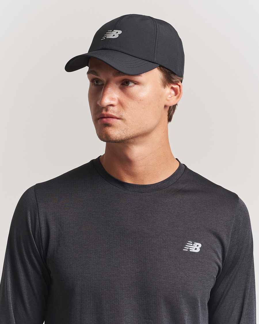Heren | Hoeden en petten | New Balance Running | 6-Panel Performance Hat Black