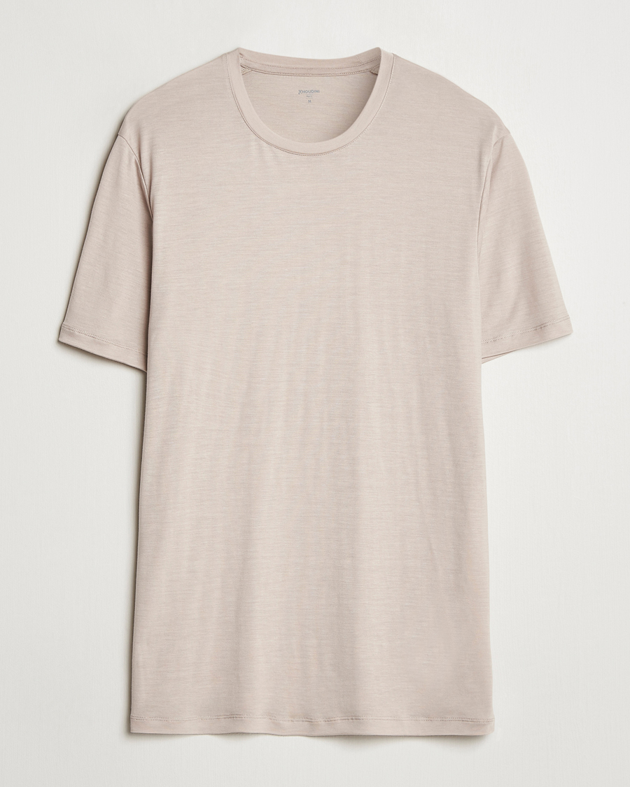 Heren | T-shirts | Houdini | Tree Tencel T-Shirt Sandstorm