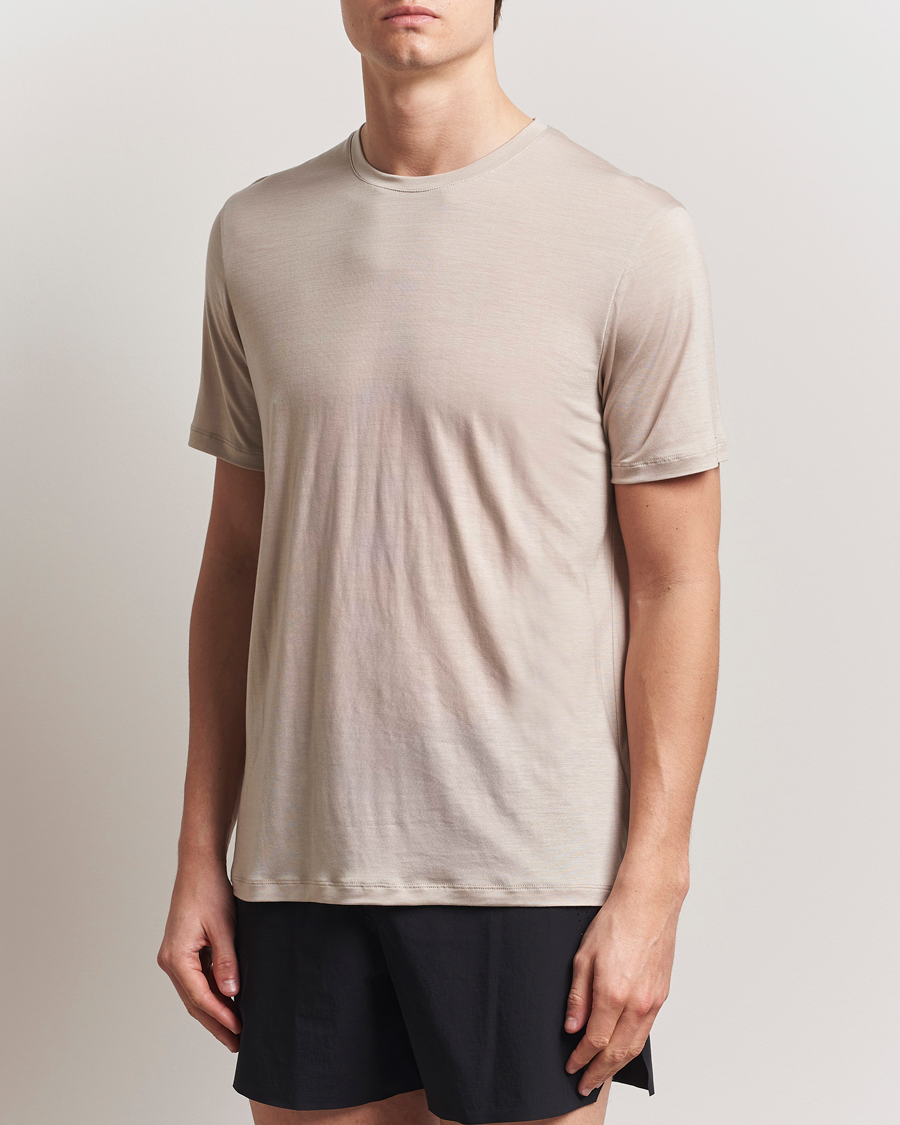 Heren | T-shirts | Houdini | Tree Tencel T-Shirt Sandstorm