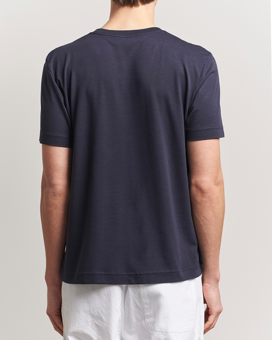 Heren | T-shirts | CDLP | Midweight T-Shirt Dark Navy