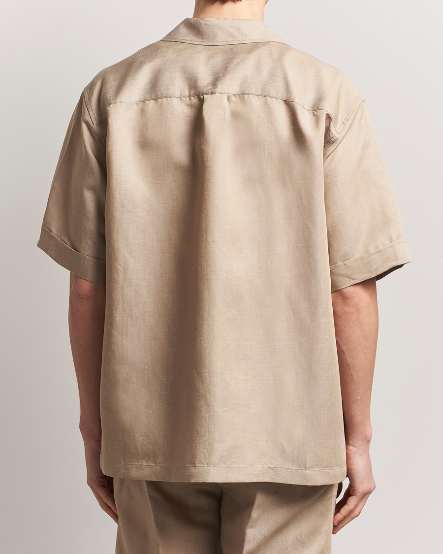 Heren | Overhemden | CDLP | Camp Collar Shirt Hazel Beige
