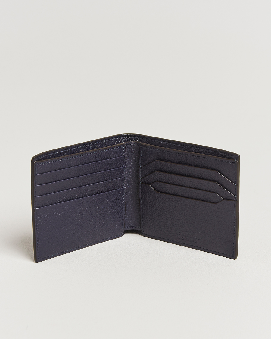 Heren | Portemonnees | Montblanc | Soft Grain Wallet 8cc Night Blue