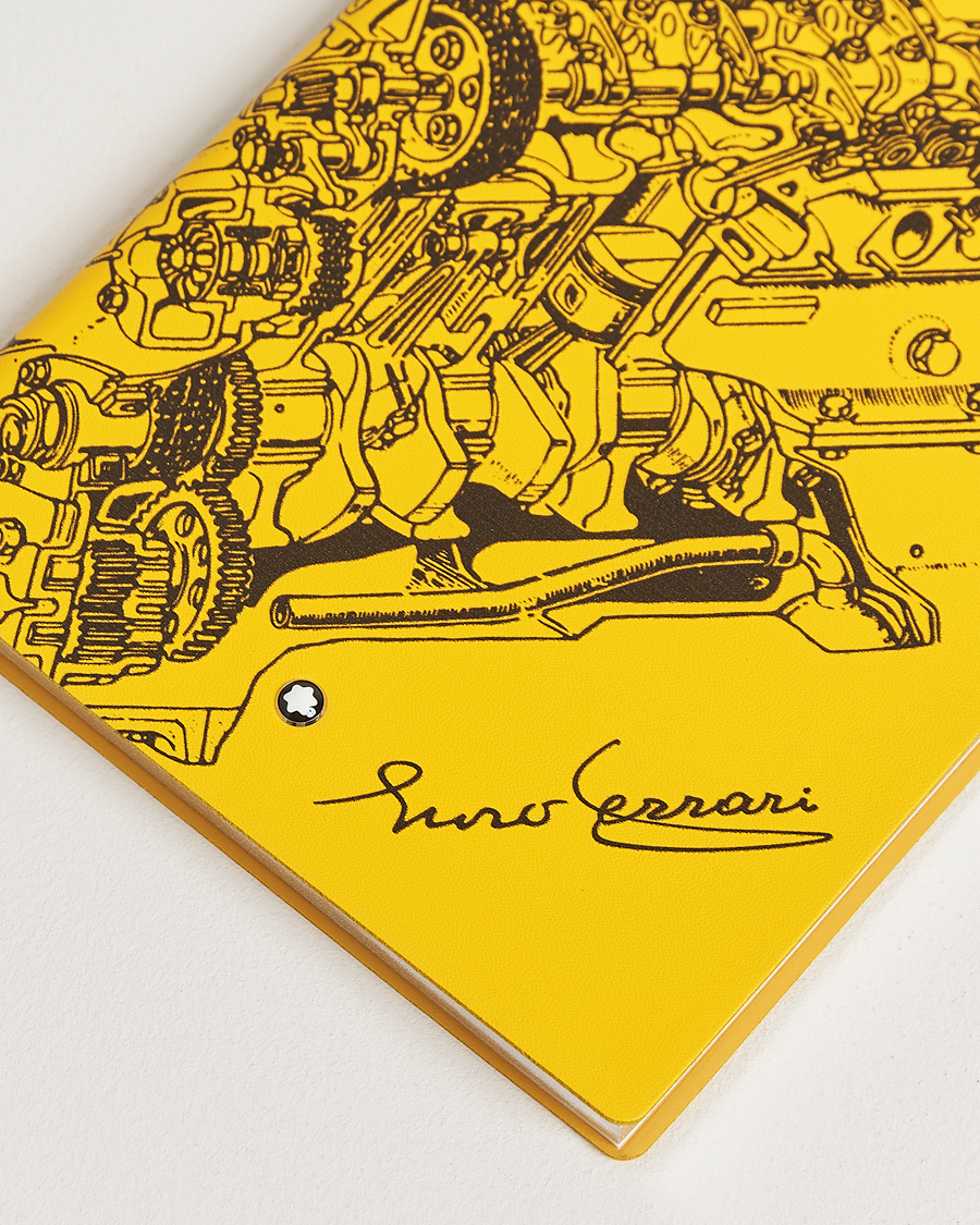 Heren | Notitieboekjes | Montblanc | Notebook #146 Enzo Ferrari Modena Giallo