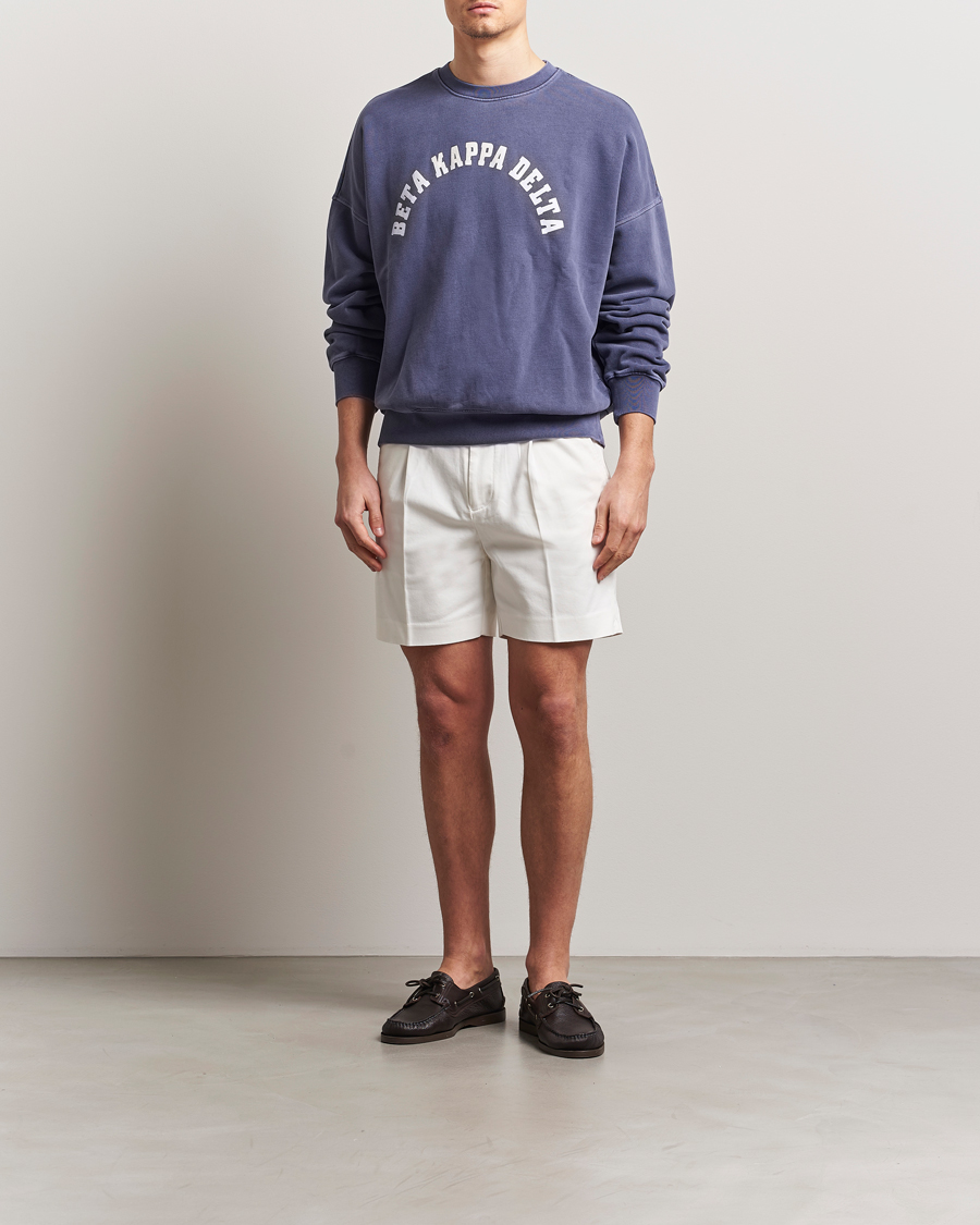Heren | Korte broek | GANT 240 Mulberry Street | Regular Fit Dressed Cotton Twill Shorts Eggshell