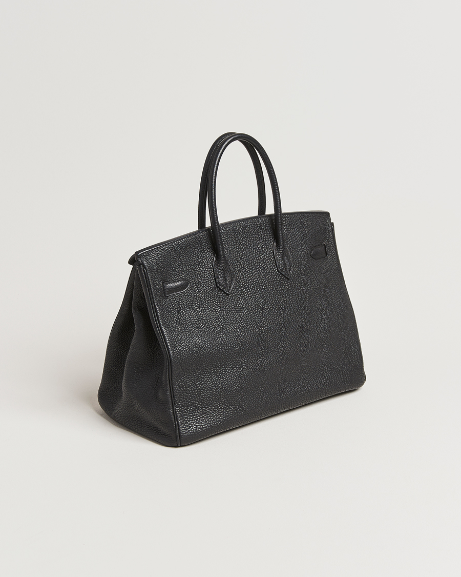 Heren | Hermès Pre-Owned Birkin 35 Togo Black | Hermès Pre-Owned | Birkin 35 Togo Black
