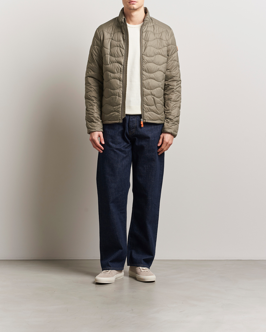 Heren | Jassen | Save The Duck | Whirl Lightweight Padded Jacket Elephant Grey