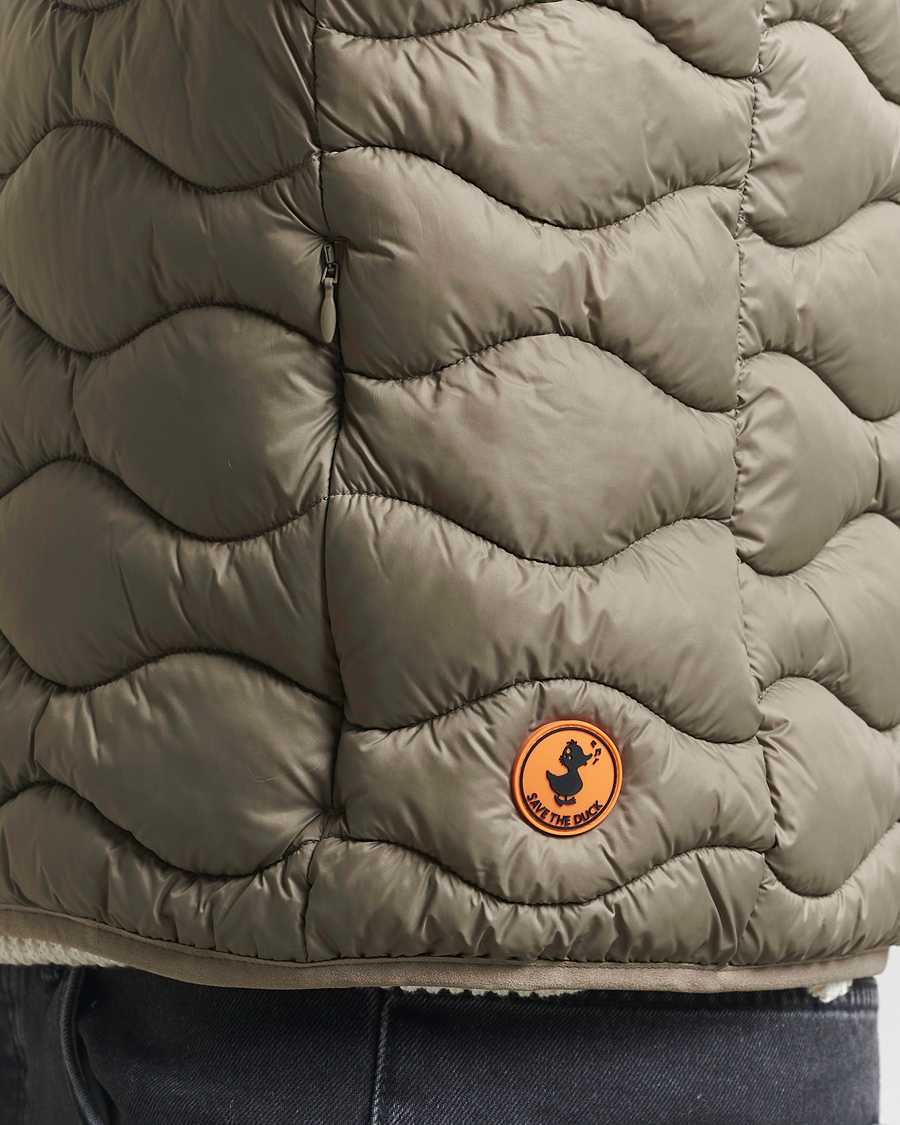 Heren | Gilets | Save The Duck | Tide Lightweight Padded Vest Elephant Grey