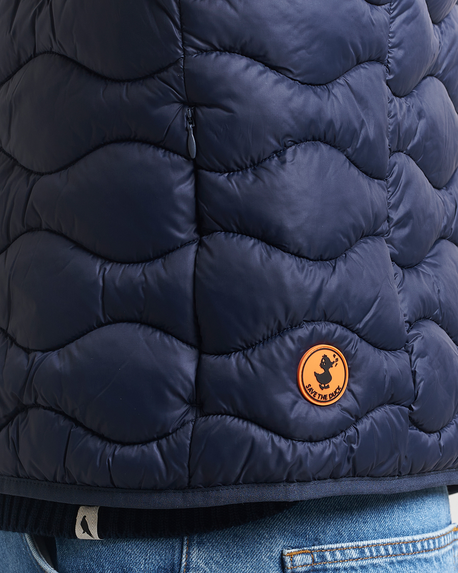 Heren | Gilets | Save The Duck | Tide Lightweight Padded Vest Navy Blue