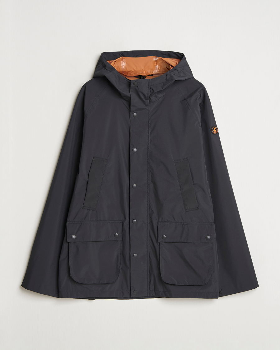 Heren | Jassen | Save The Duck | Ghibli Wind/Water Resistant Hooded Jacket Black