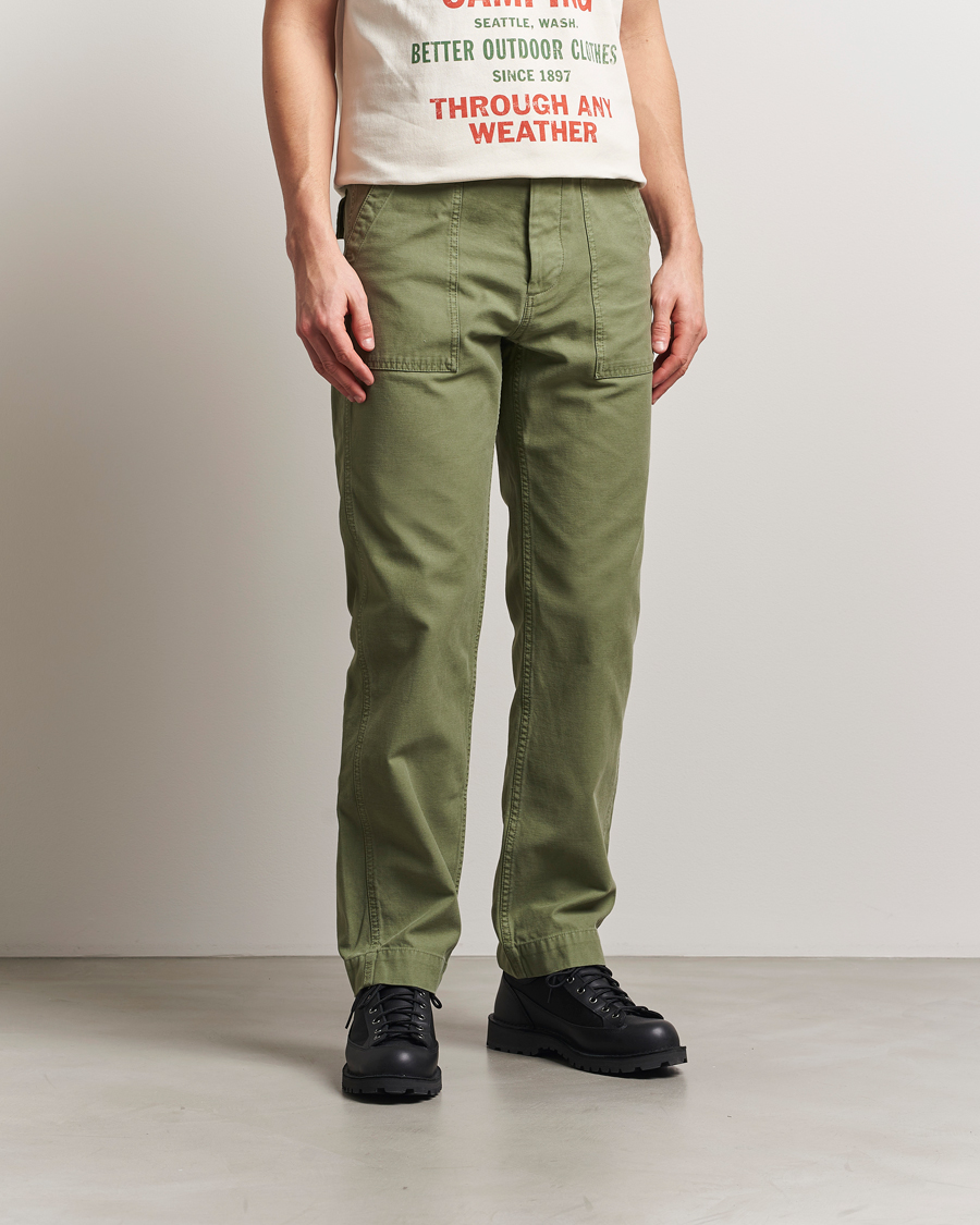 Heren | Broeken | Filson | Field Supply Pants Washed Green