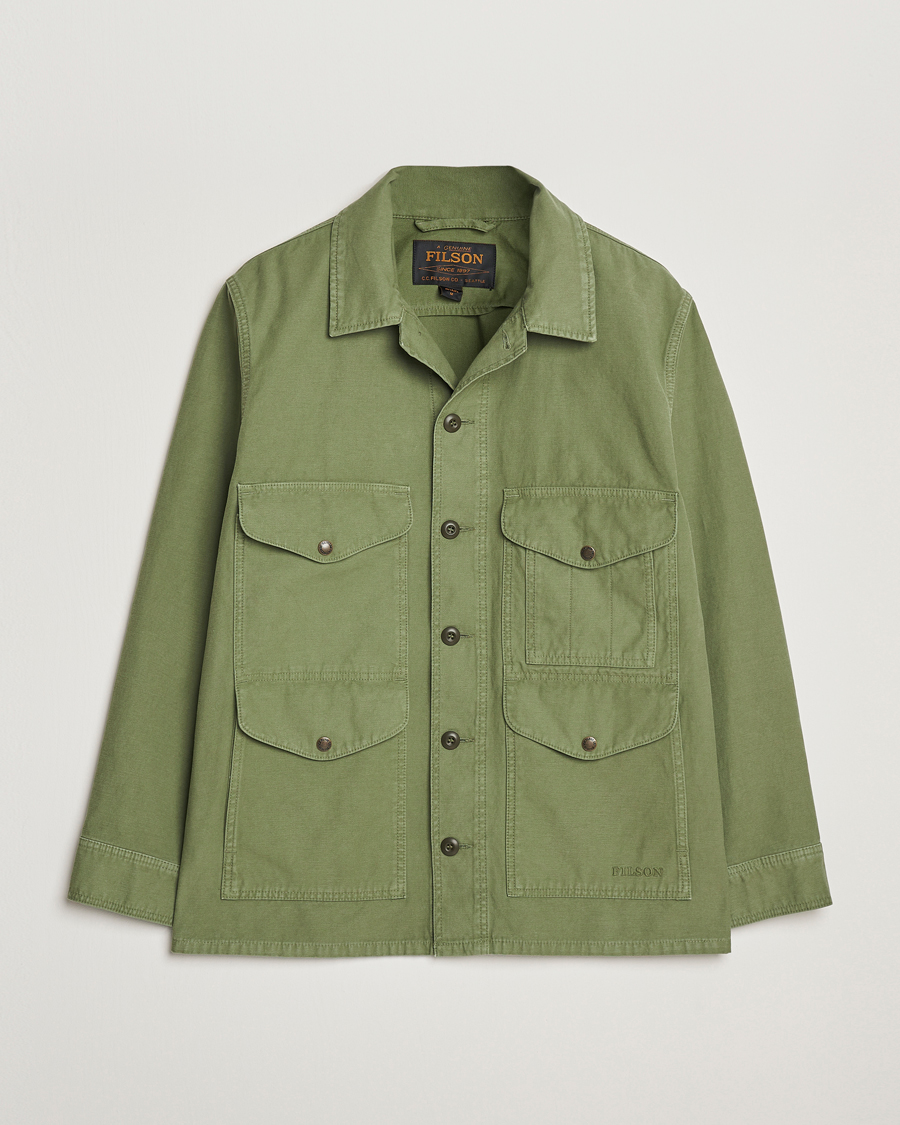 Heren | Jassen | Filson | Reverse Sateen Field Cruiser Washed Green