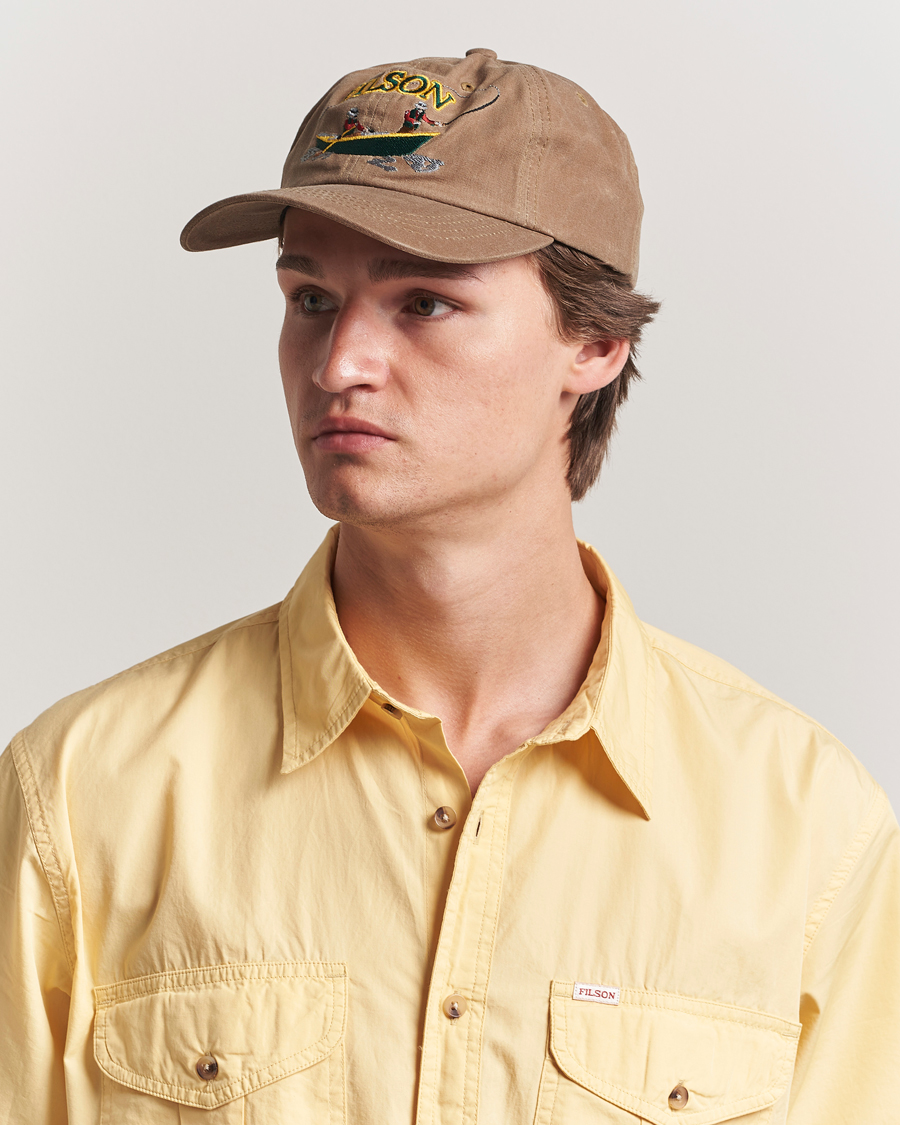 Heren | Hoeden en petten | Filson | Low Profile Logger Cap Pecan