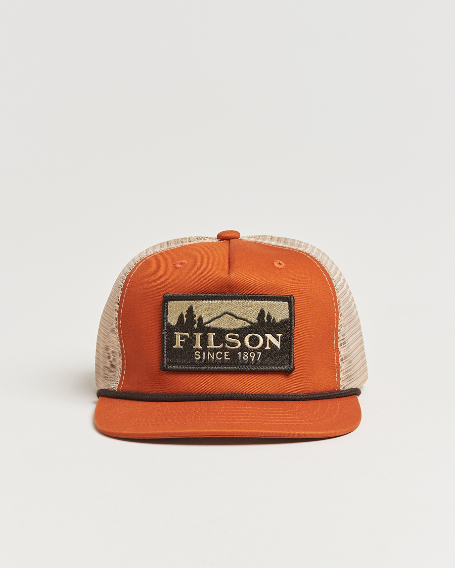 Heren | Hoeden en petten | Filson | Trucker Mesh Cap Iron Rust